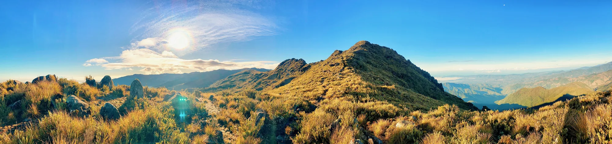 Cerro Uran on hike with Blaine