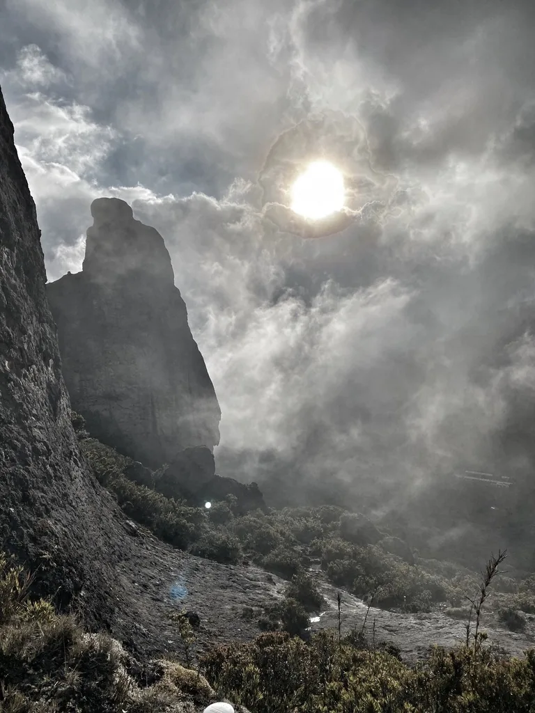 Crestones in the waning sun