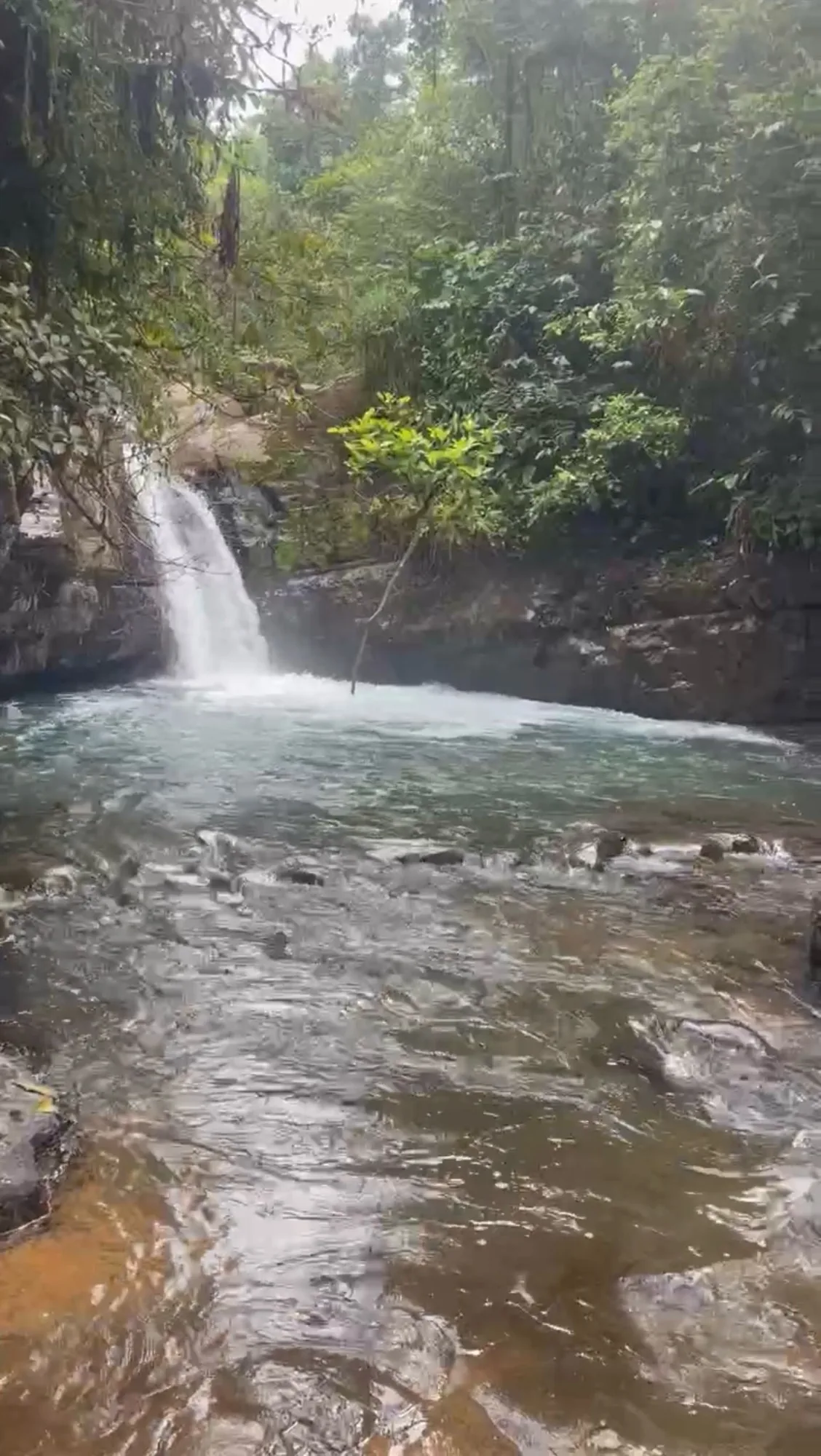 Horse ride stop at Chucuyo Waterfall